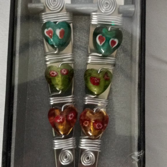 Wild Eye Designs Stainless Salad Serving Utensils - Picture 2 of 3